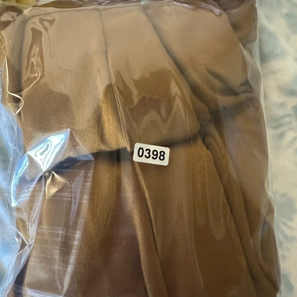Free People Off-Shoulder Brown Mini Dress